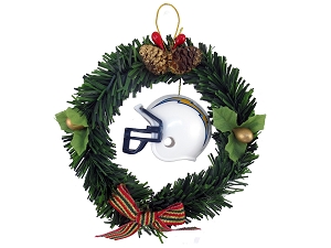 Chargers Wreath Ornament